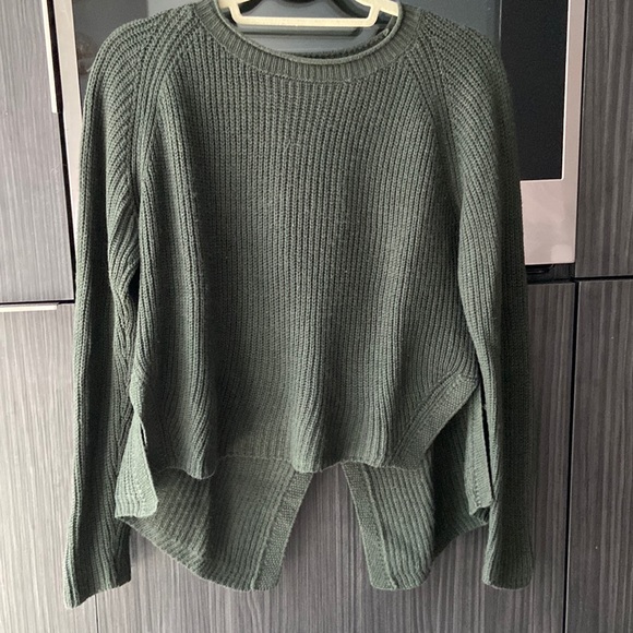 Hi Lo Side Split and Back Split Sweater - Picture 2 of 4